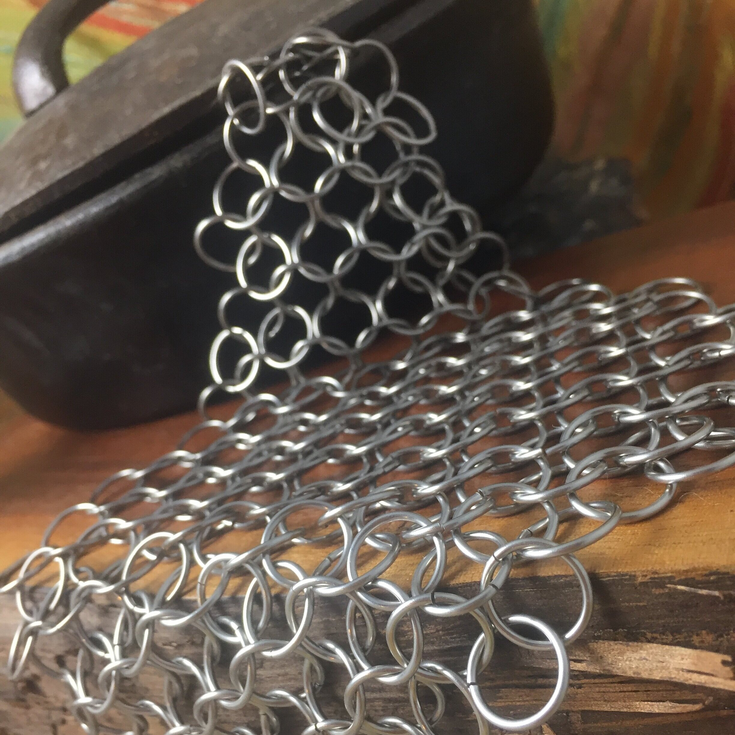 Teardrop Chainmaille Scrubber 