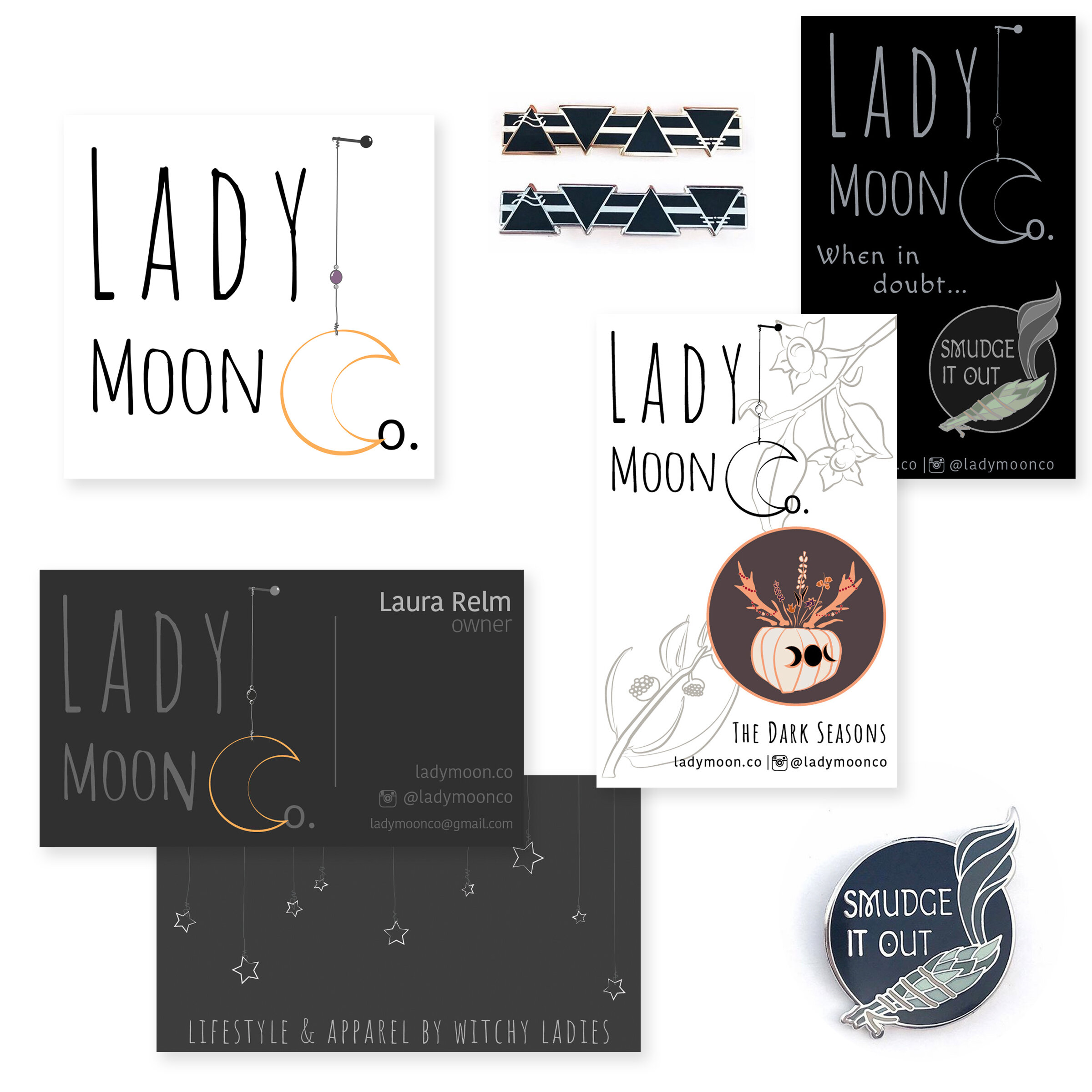 Lady Moon Co. Branding 
