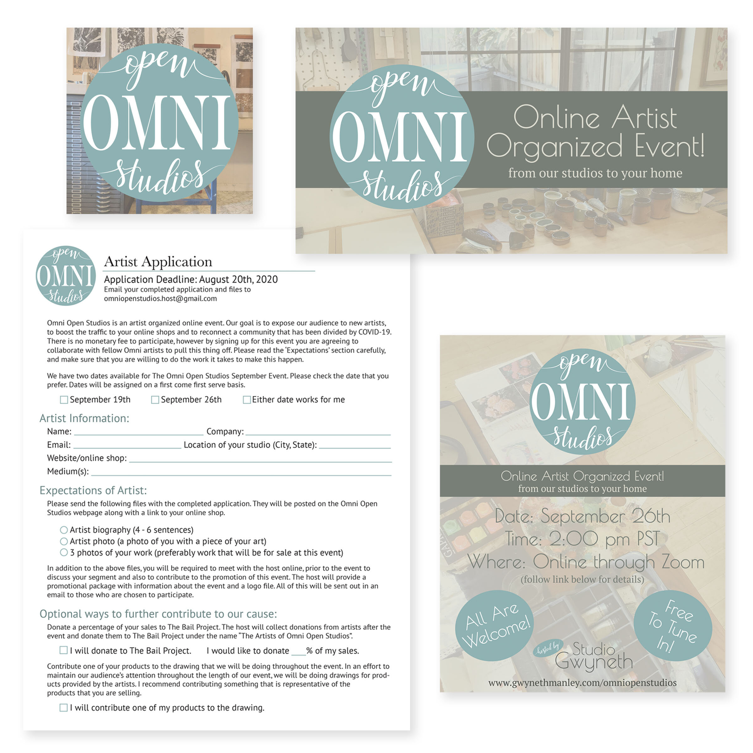 Omni Open Studios Event Branding