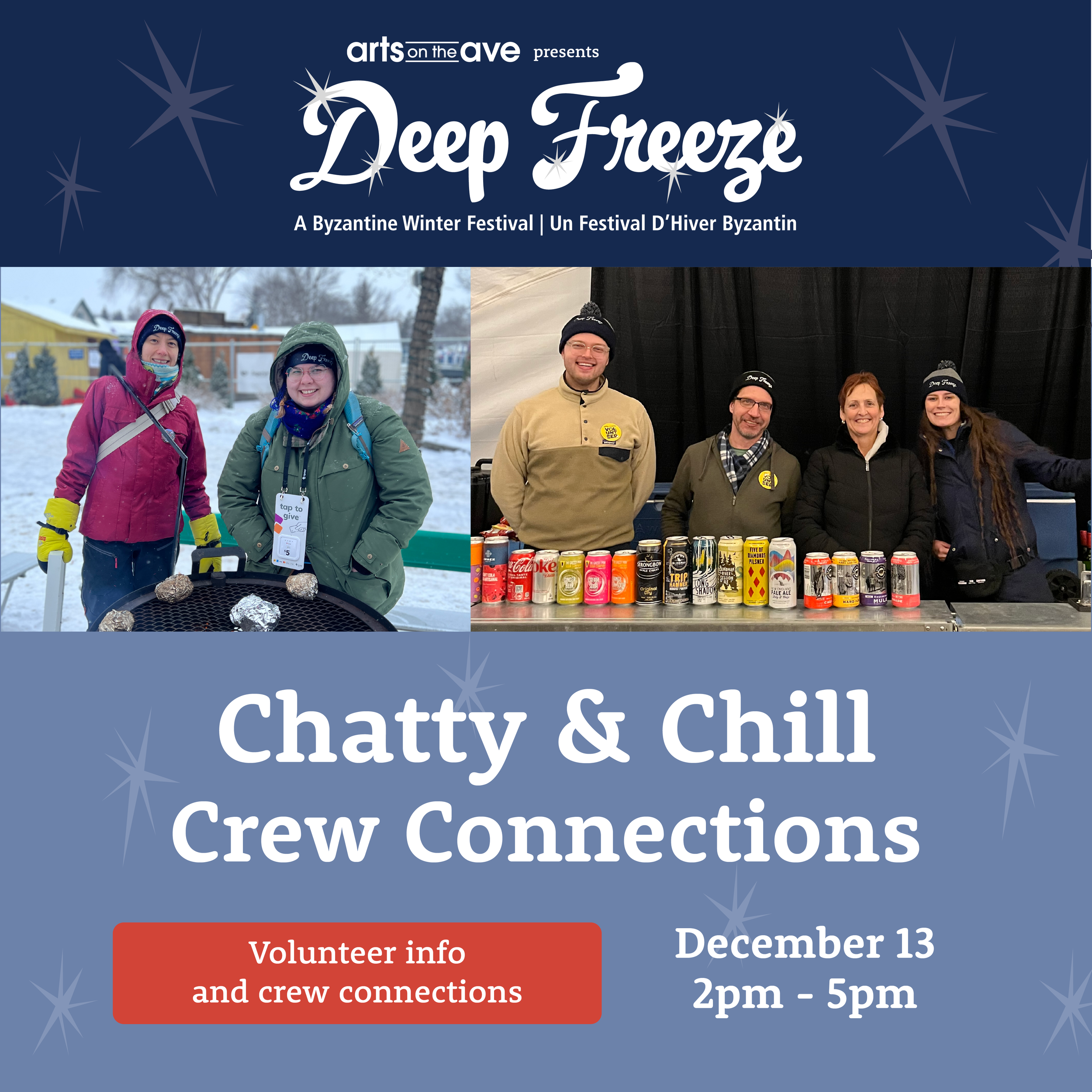 Chatty &amp; Chill Crew Connections - Volunteer Info Session