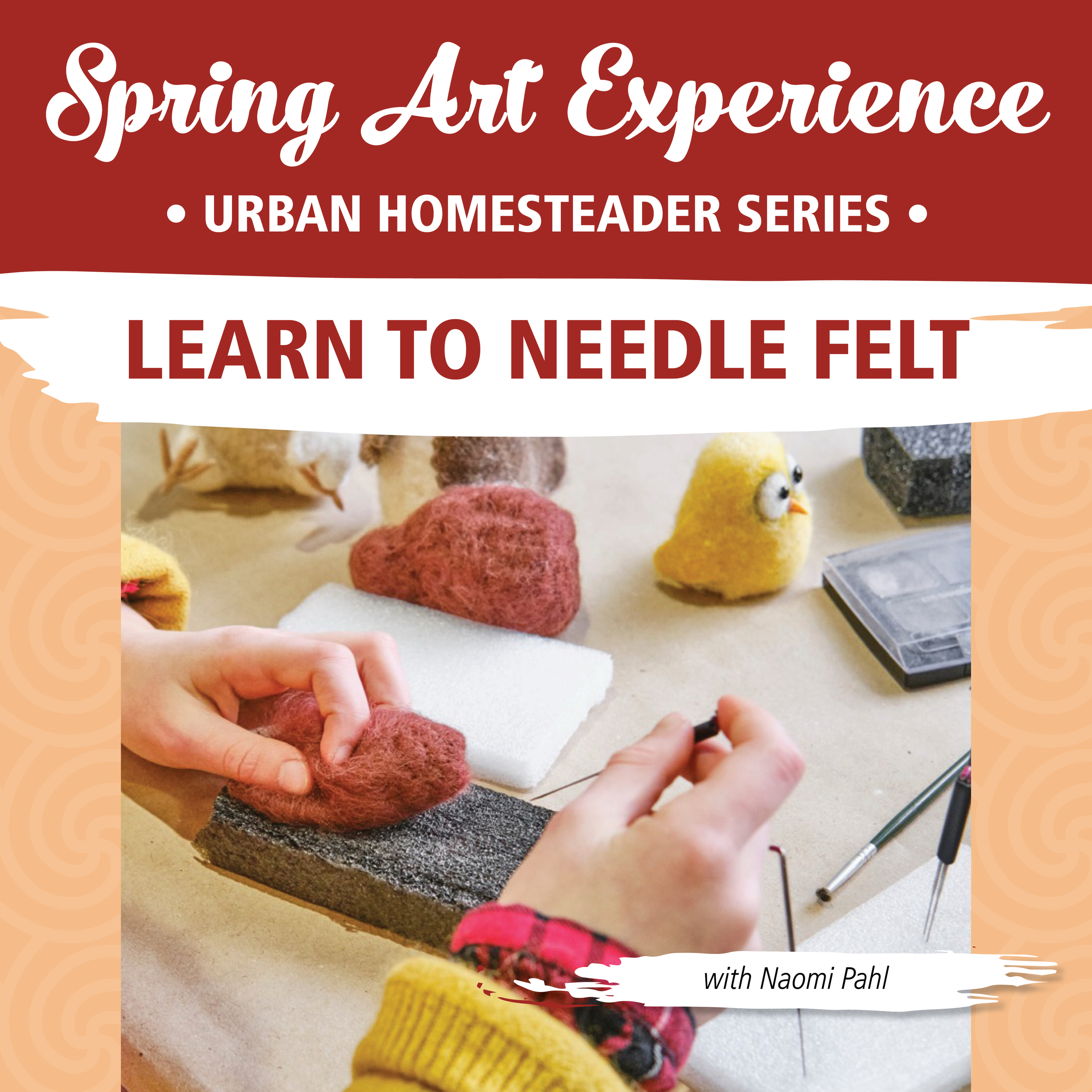 Art Experience: Learn to Needle Felt