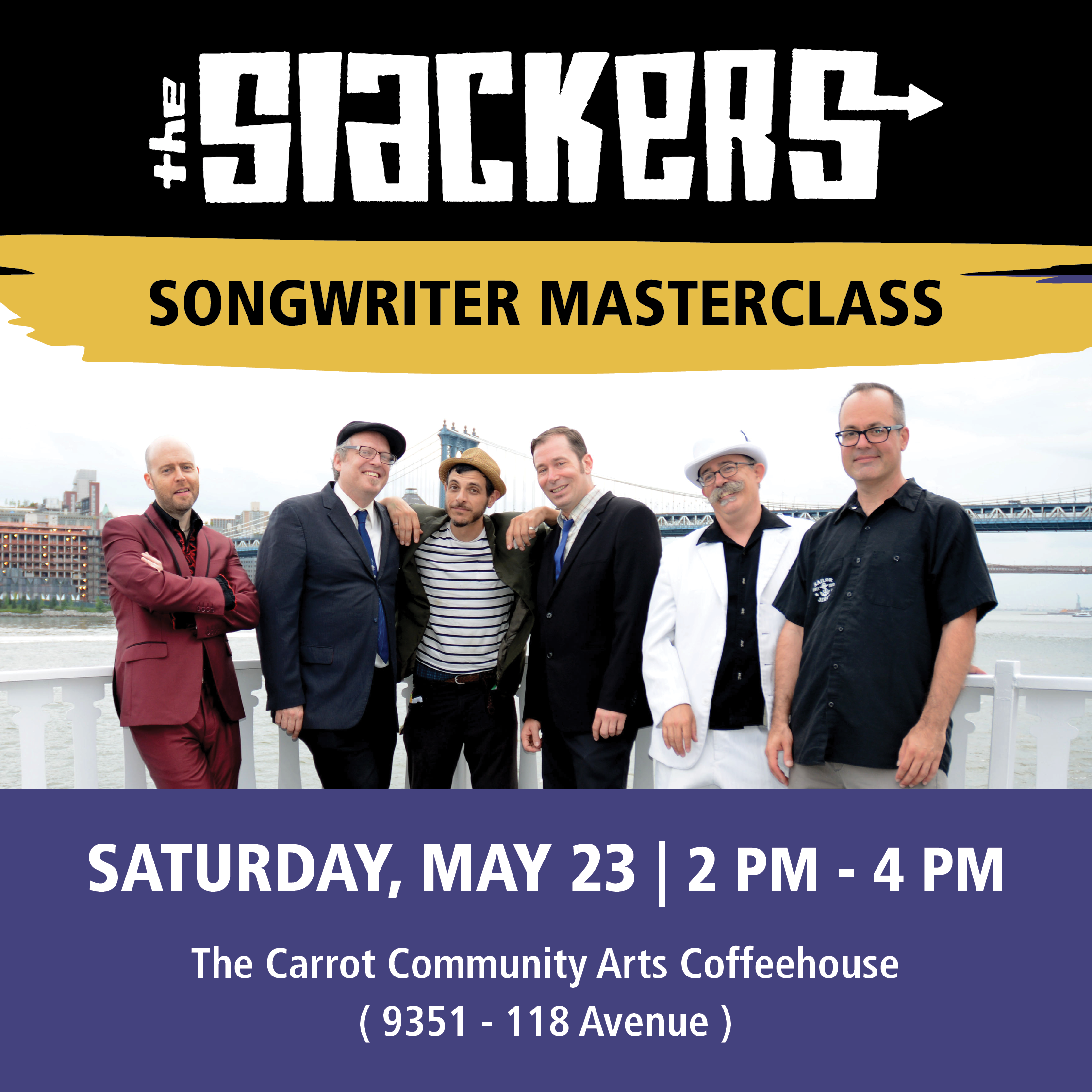  The Slackers - Songwriter Masterclass
