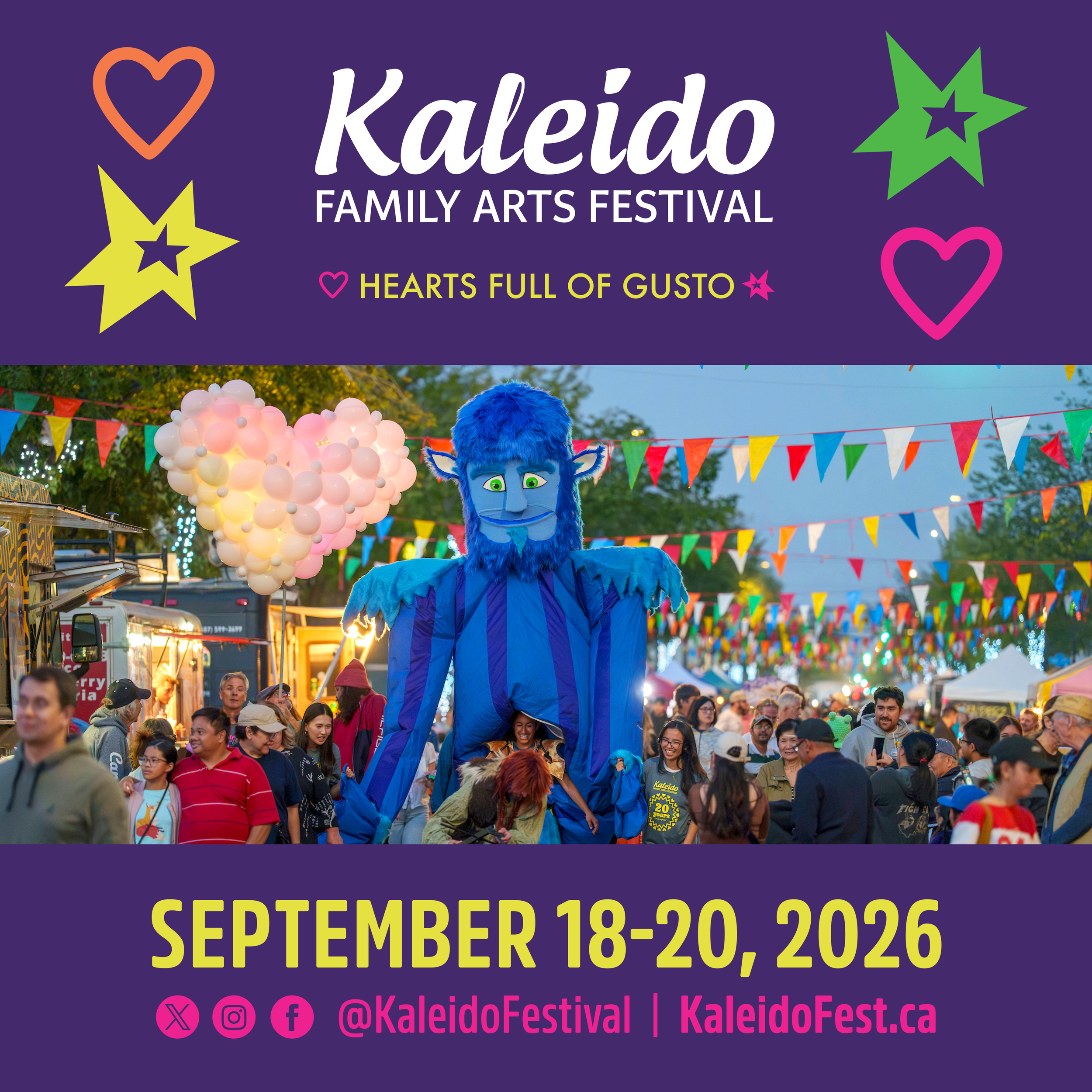 Kaleido Family Arts Festival 2026