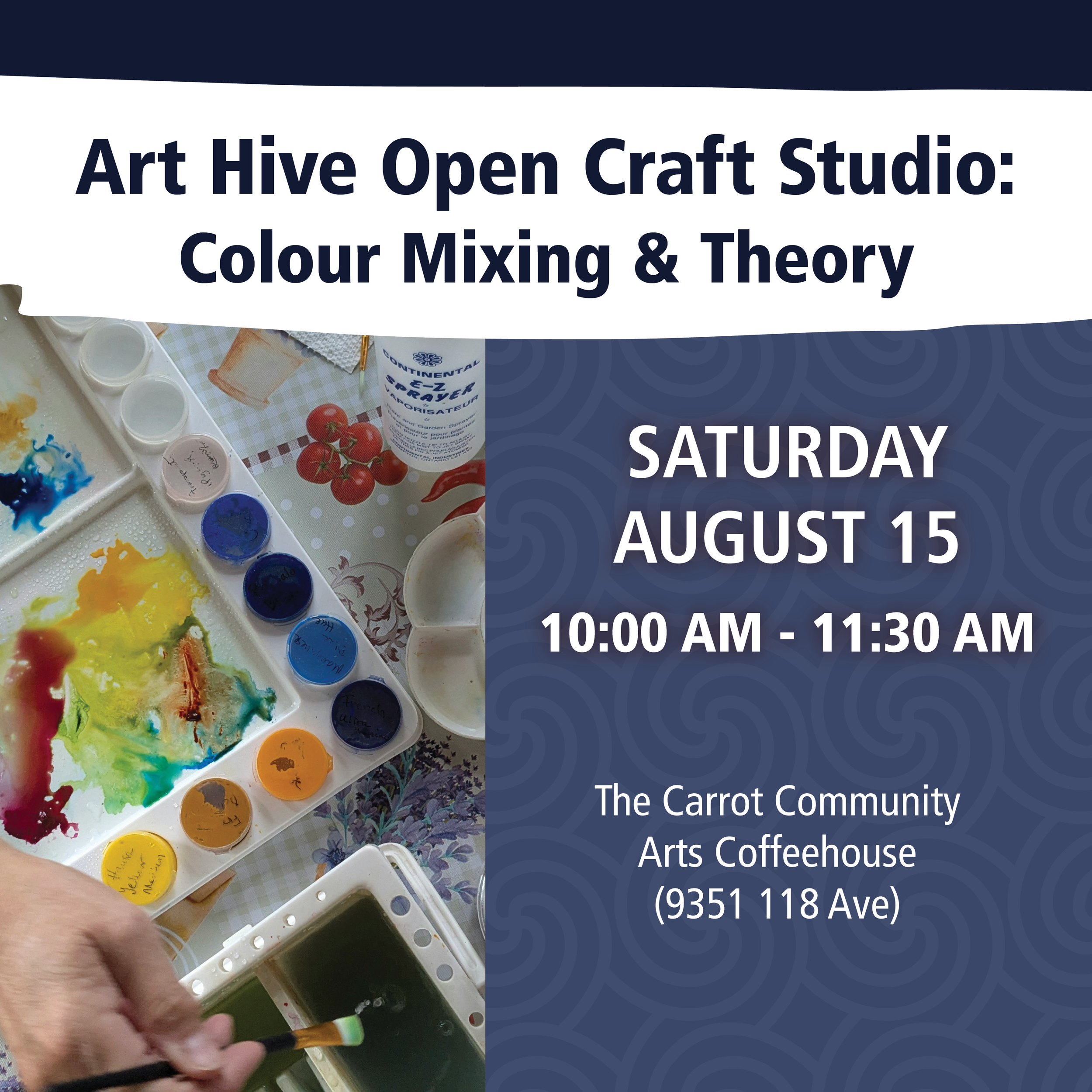 Art Hive Open Craft Studio - Colour Mixing &amp; Theory