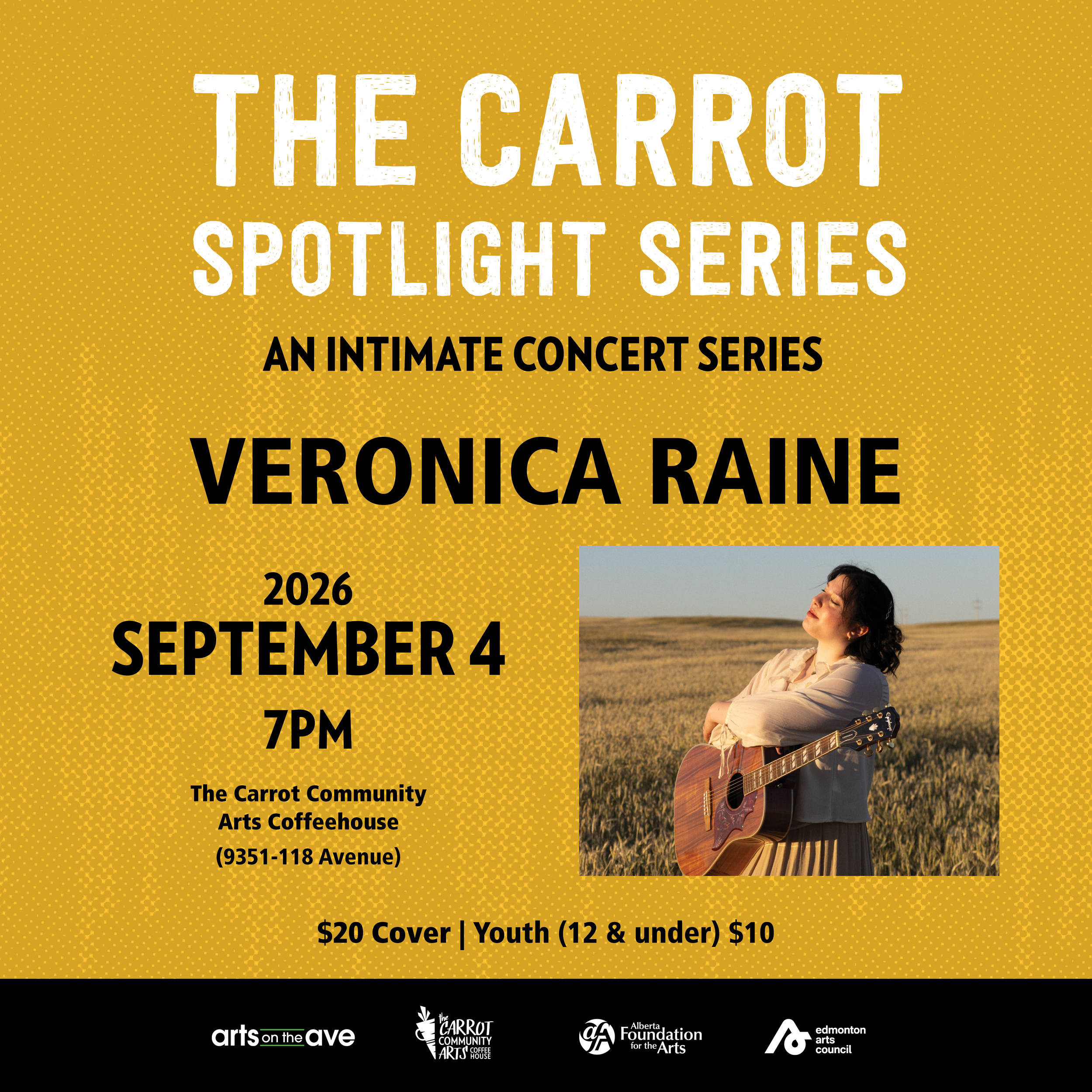Live at The Carrot Spotlight Series: Veronica Raine