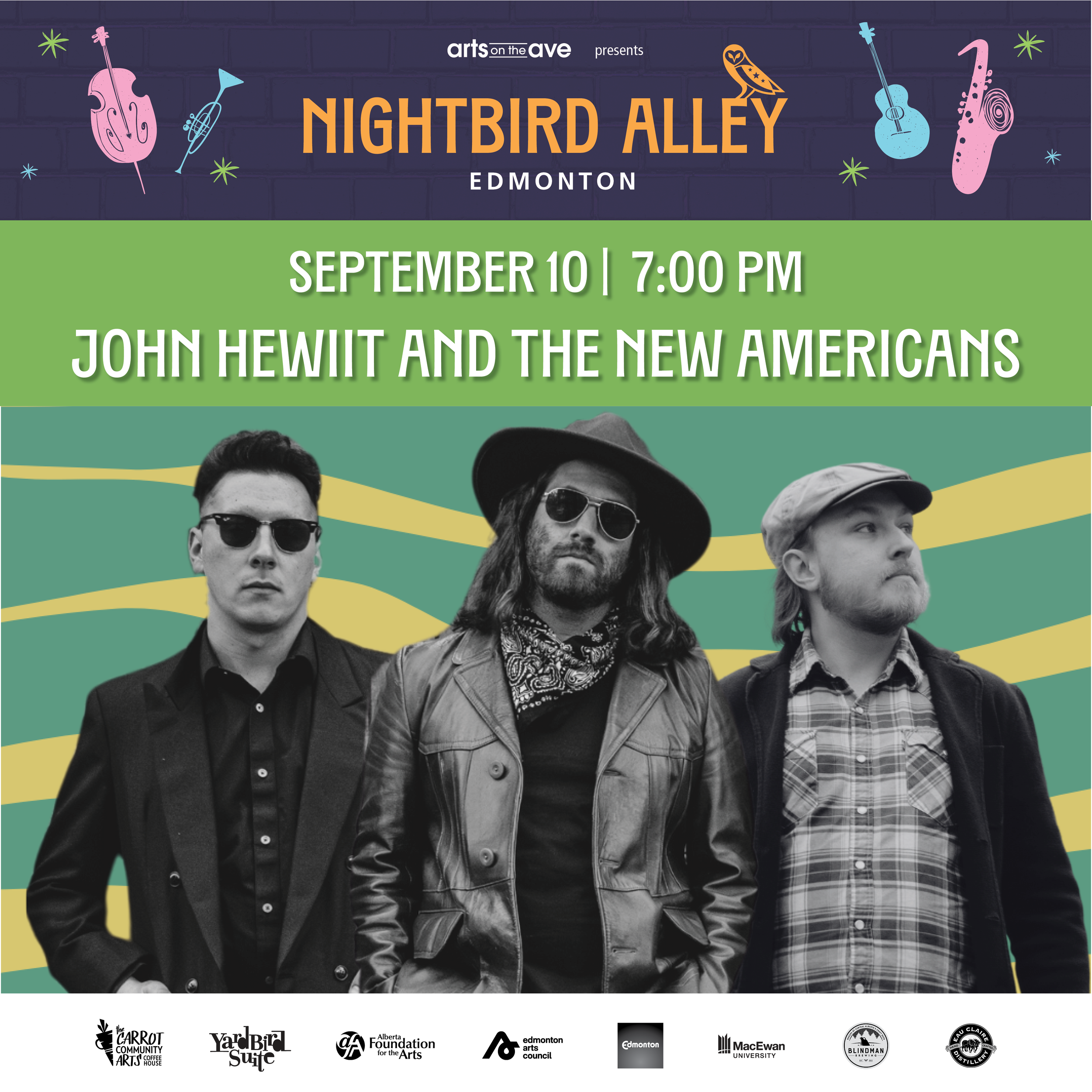 Nightbird Alley - John Hewiit and the New Americans