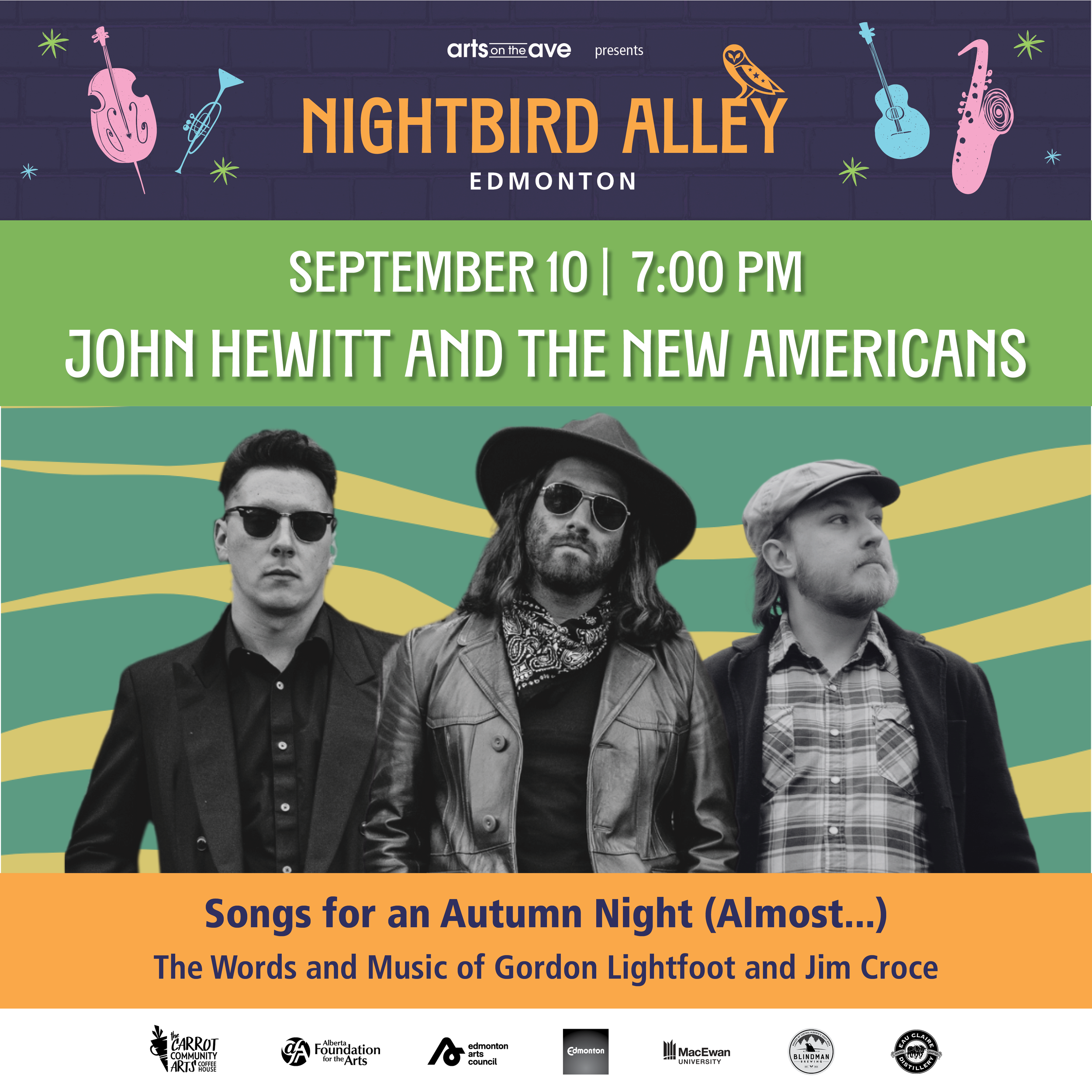 Nightbird Alley - John Hewiit and the New Americans
