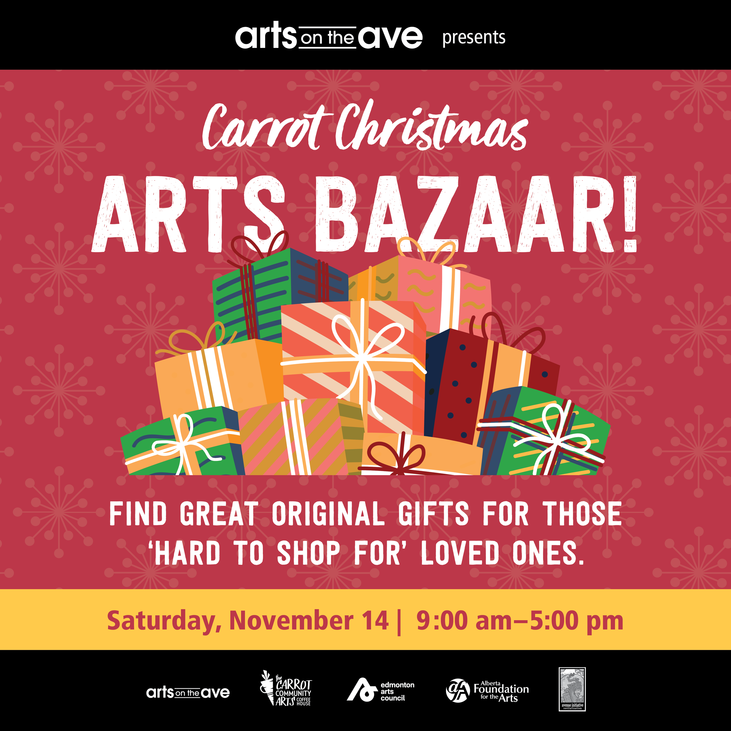 The Carrot Christmas Arts Bazaar 