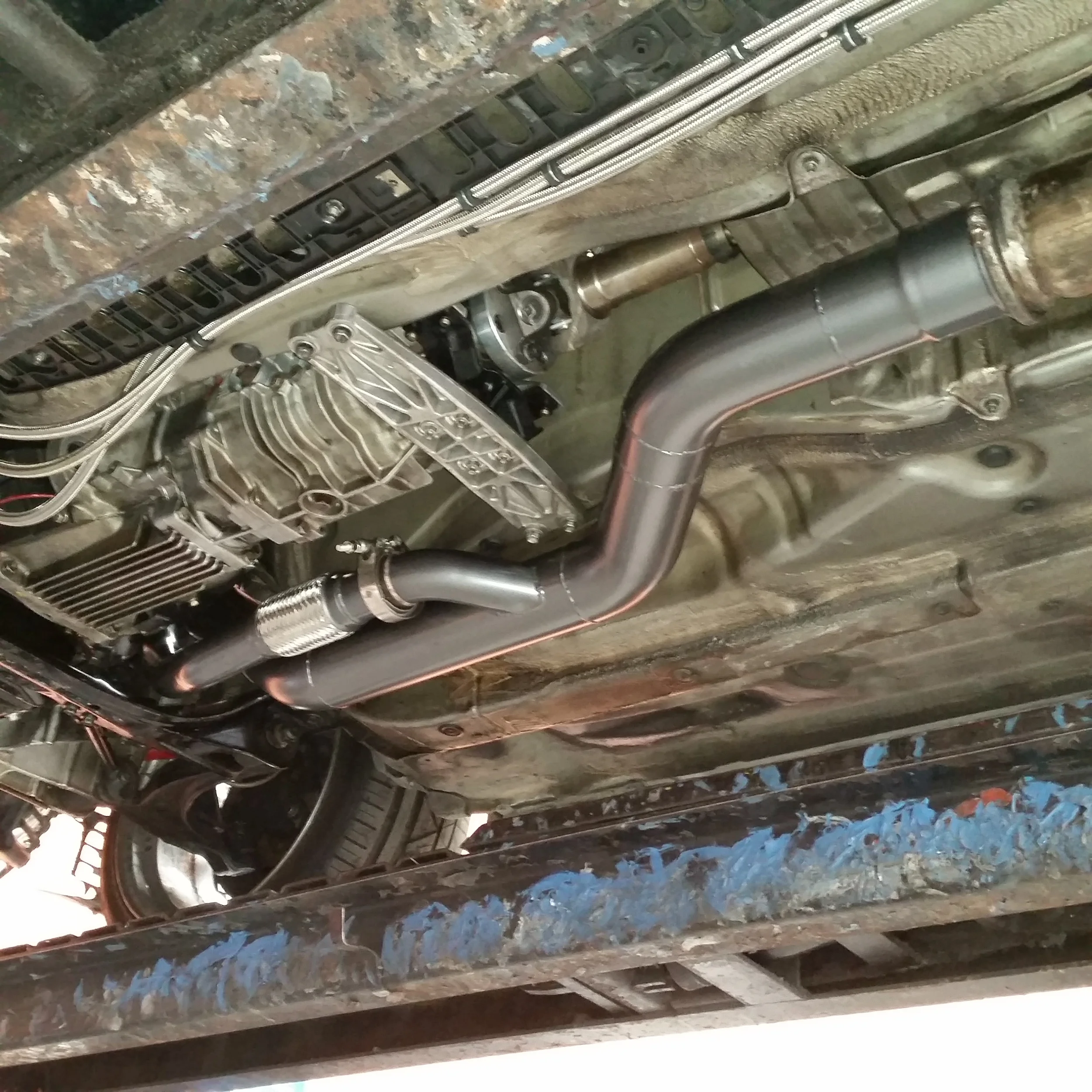 Powatone Exhaust Centre, canberrra custom exhaust, Supra turbo back exhaust 003.jpg