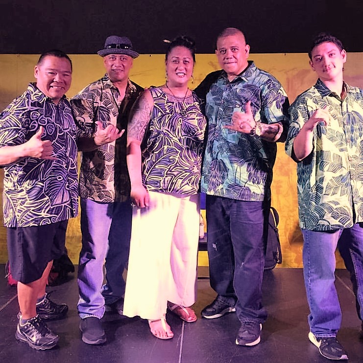 Kona Nui Nights = Wednesday, May 18, 2016 = Ward Village Courtyard Bruddah Wade, Joe Uahinui, Kumu Hina, Sean Na`auao and Kupu Dalire-Na`auao