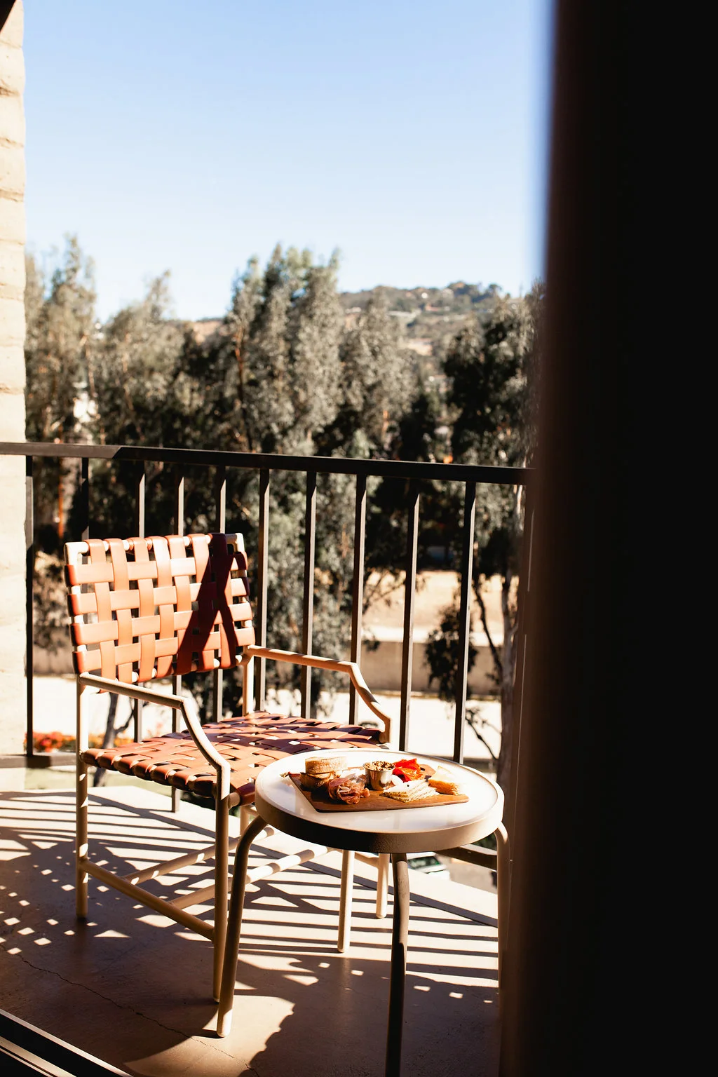 balcony snacks are the best snacks.