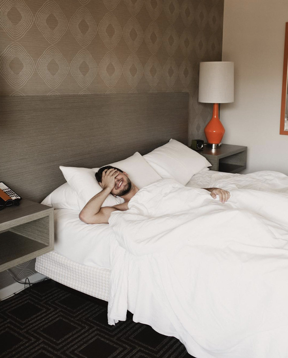 lazy mornings at the garland.