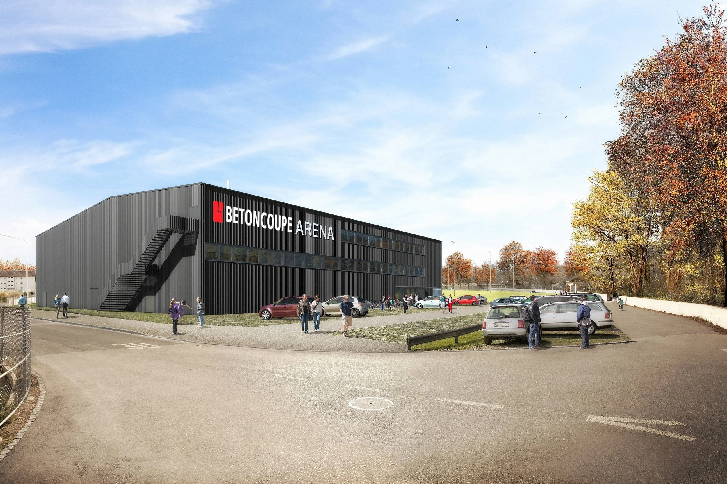 Betoncoupe Arena Schönenwerd