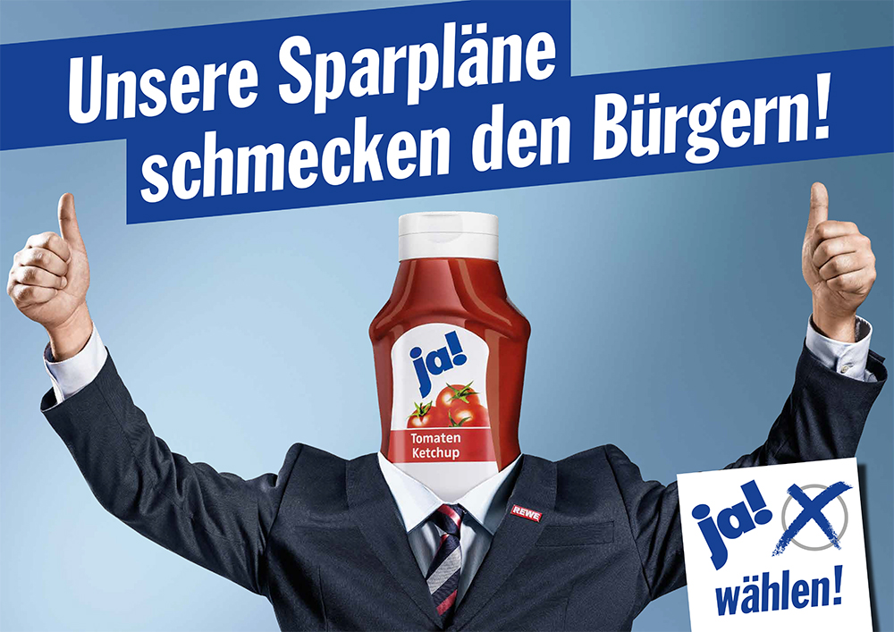 "Our saving plans are tasty for our citizens."