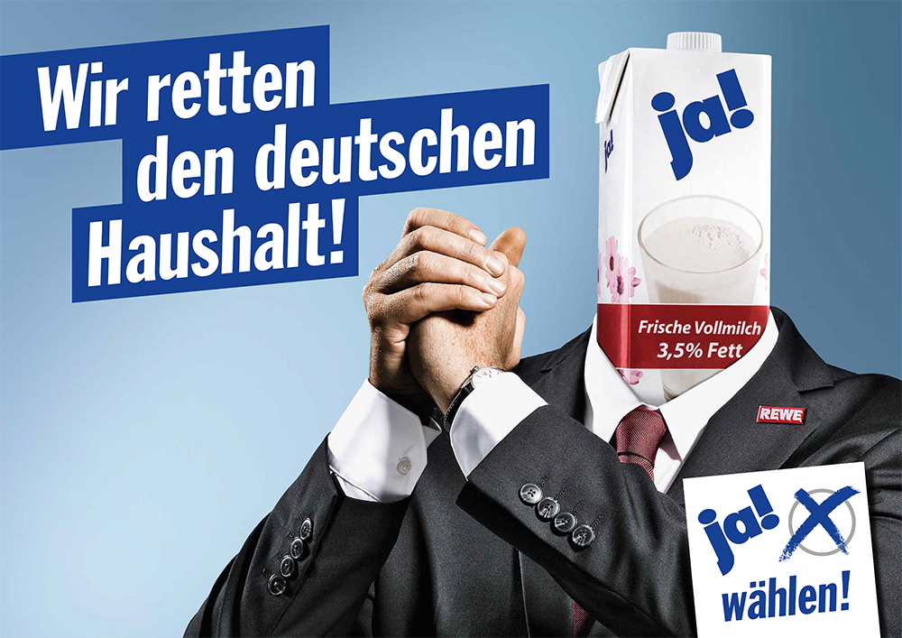 "We save the german budget."
