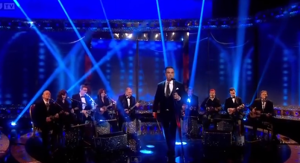 The Ukelele Orchestra at the Royal Albert Hall with Robbie Willams