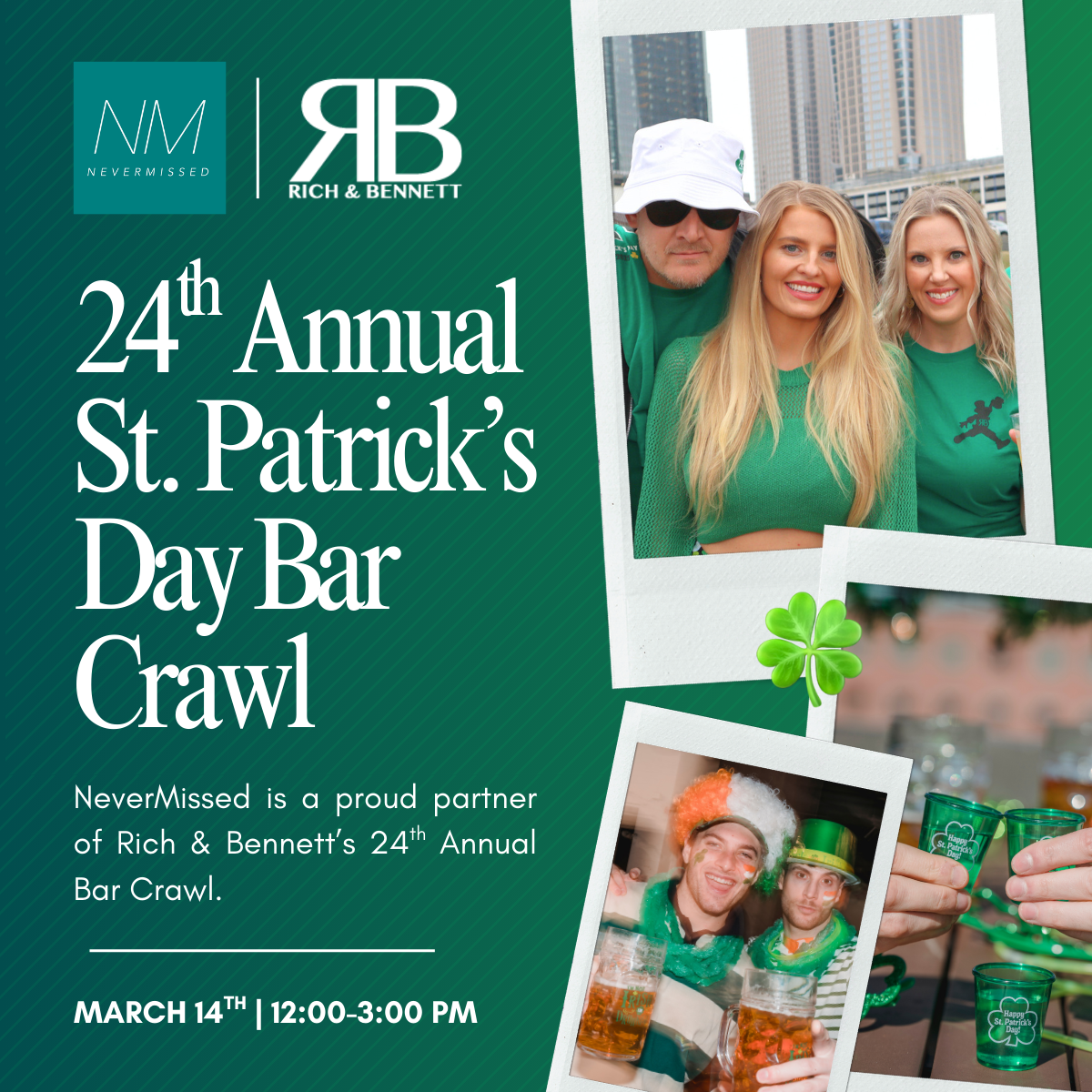 St. Patrick's Day Bar Crawl