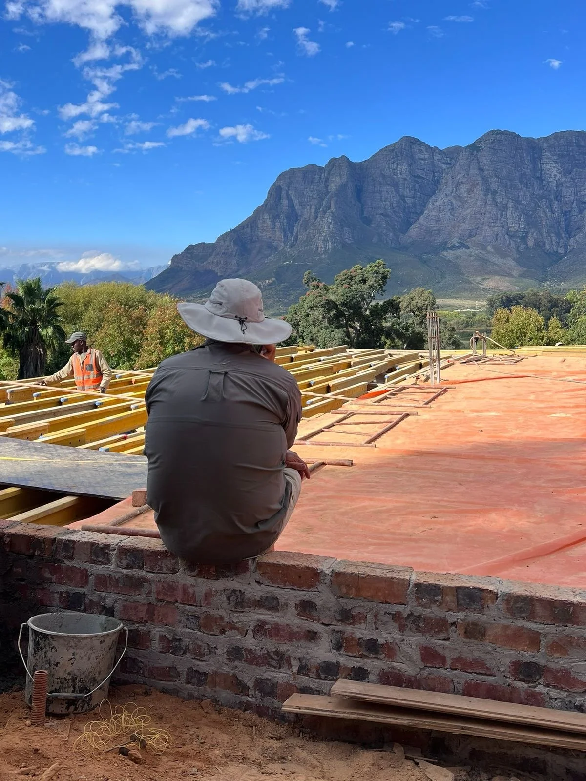 new farm house - banhoek valley