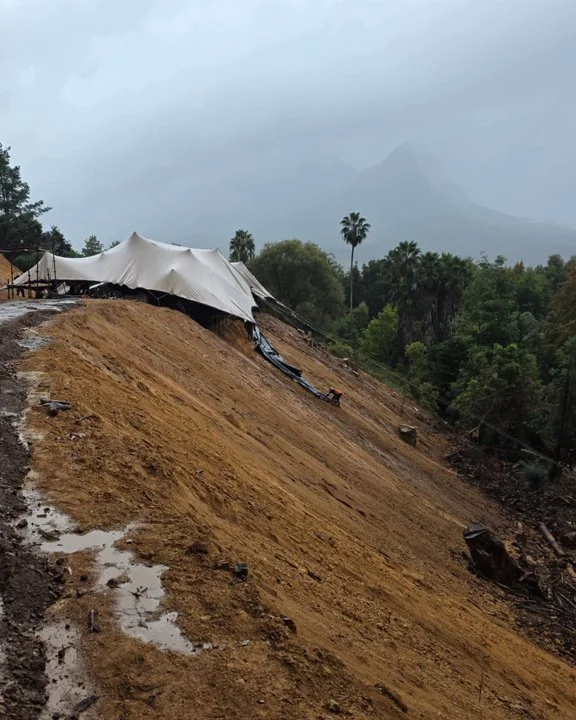 The rain won't stop us this time!