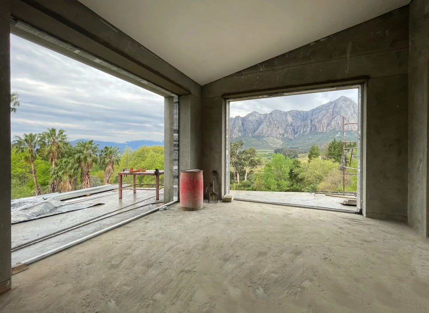 new farm house - banhoek valley