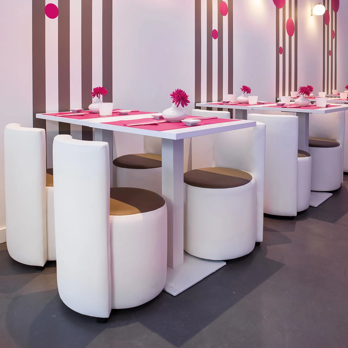 Interieur in vielen Formen und Farben