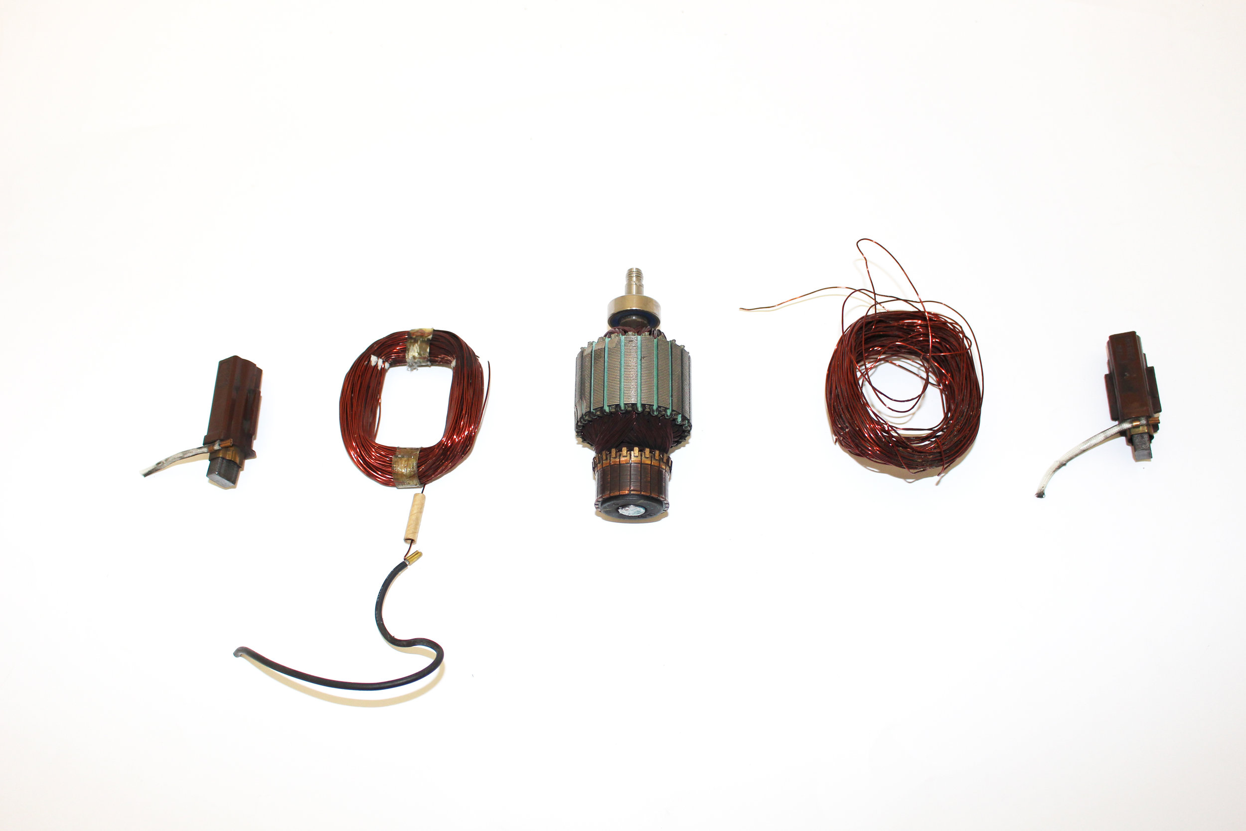  Disassembled Electric Motor 