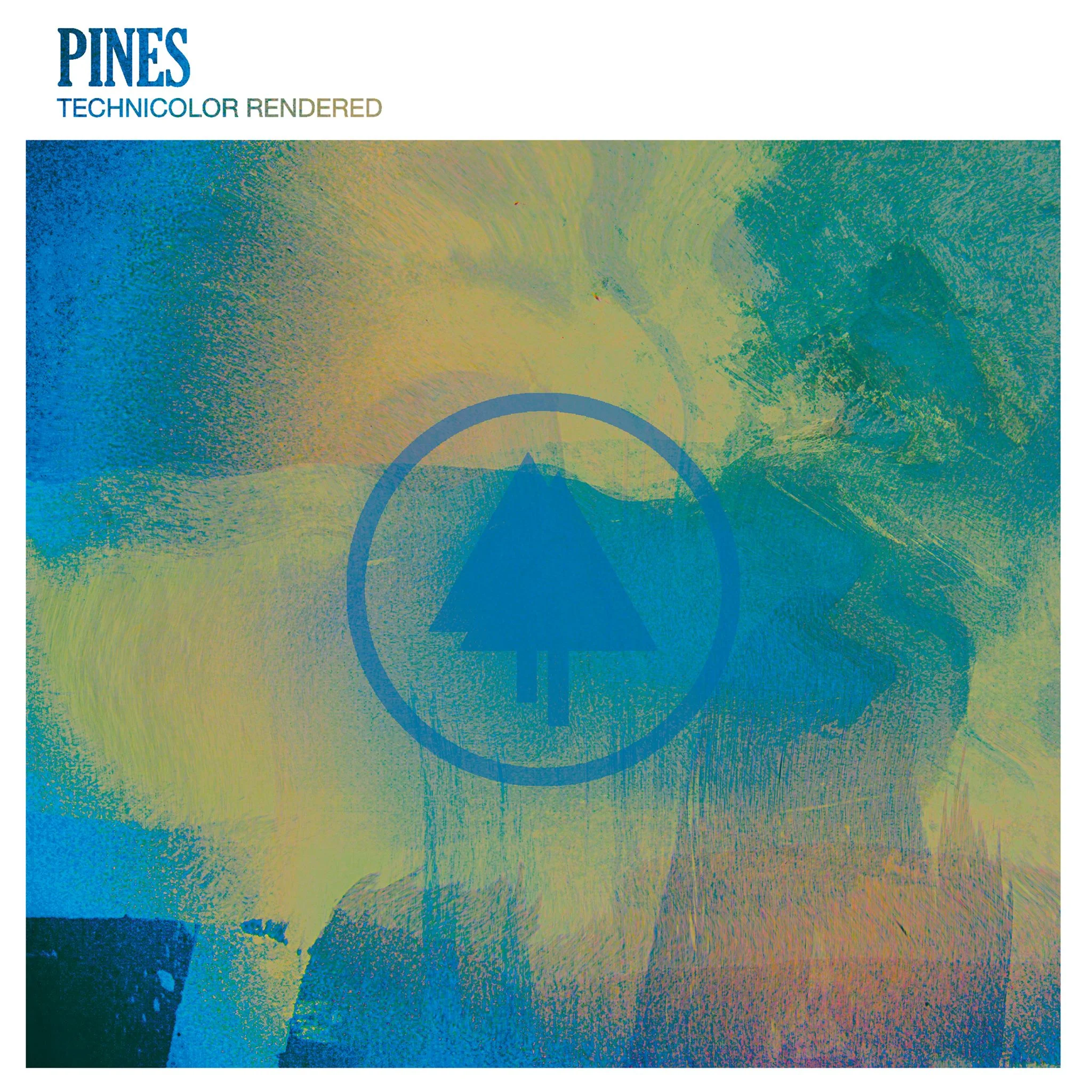 pines | technicolor rendered artwork