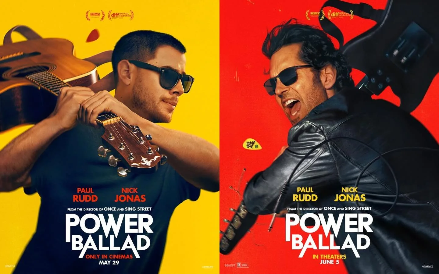 Get Ready to Rock! 

Power Ballad is having its World Premiere this Sunday, at the DIFF Closing Night Gala in the iconic Bord G&aacute;is Energy Theatre. 

#PowerBallad #Lionsgate #ScreenIreland #PaulRudd #NickJonas