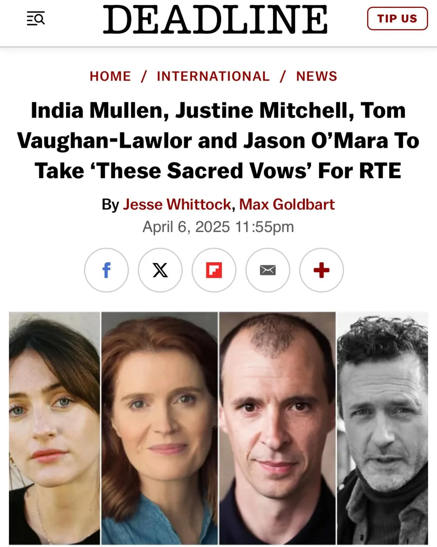 The news is out! Stay tuned for our upcoming TV series &ldquo;These Sacred Vows&rdquo;, coming in 2026.