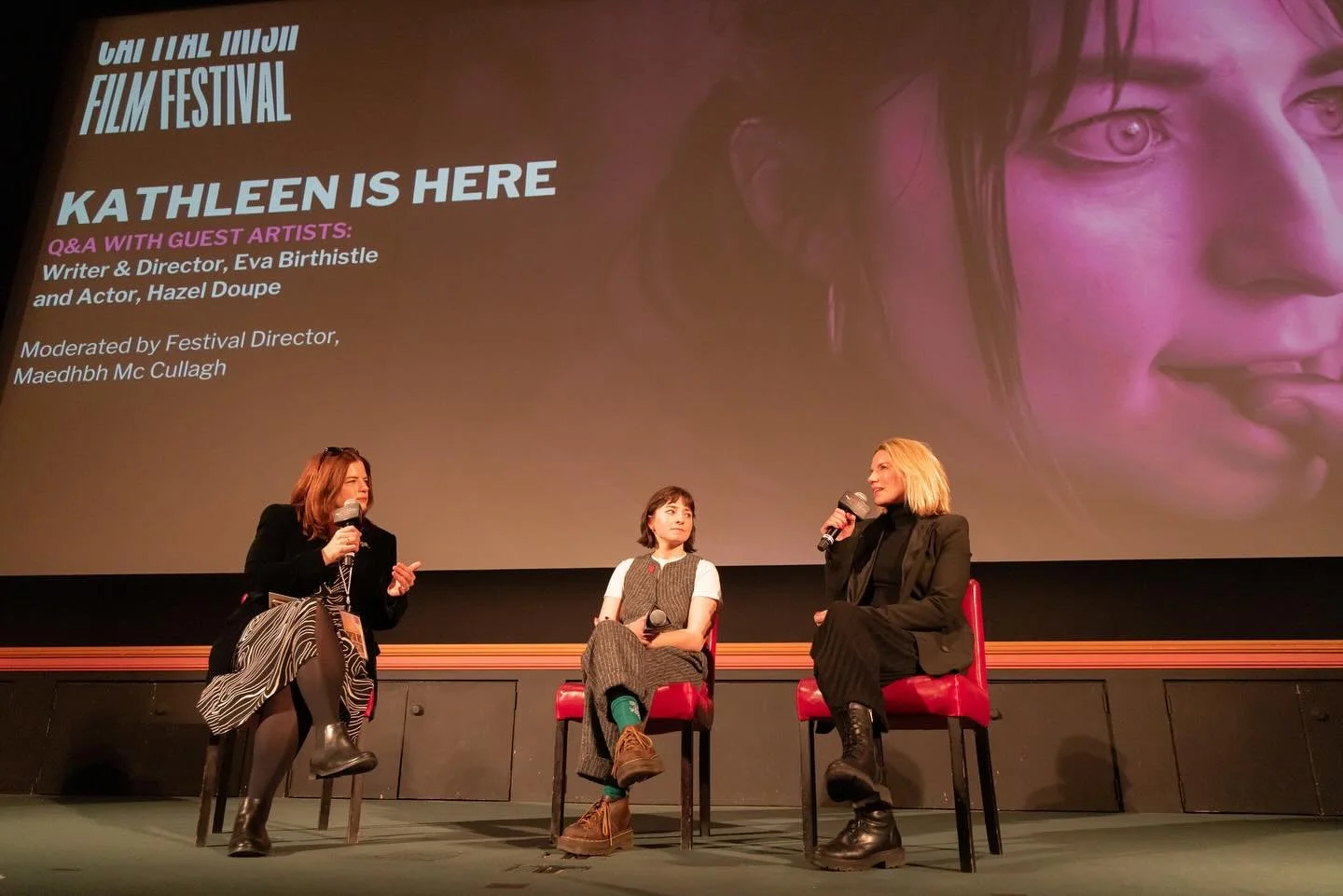 Thank you so much to @solasnua_  for inviting the team to attend the Kathleen Is Here screening at The Capital Irish Film Festival in Washington this month.

We were delighted to screen as the Closing Night Film of such a fantastic festival!