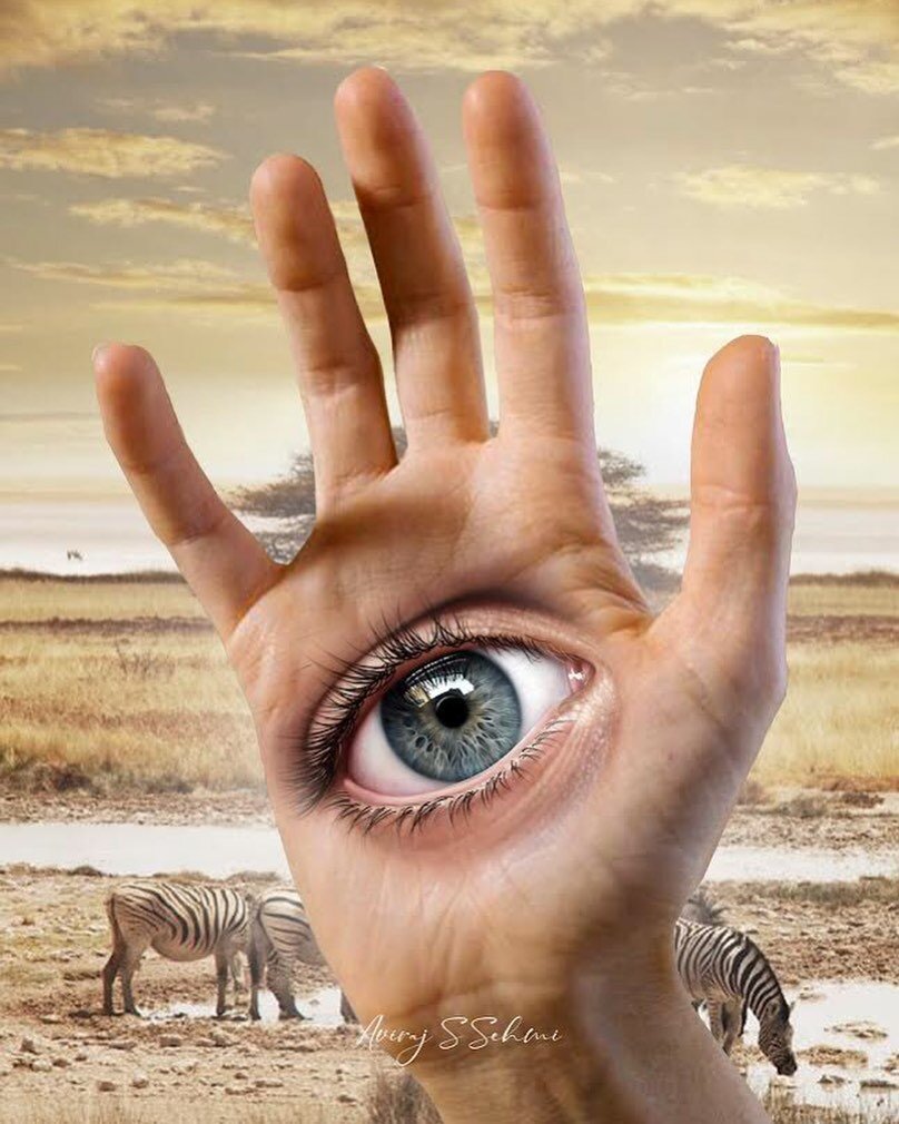 Eye see you savannah 
.
Today&rsquo;s daily art got afro strange. Must be residual thoughts from the last trip.
.
#surrealart #eye #nft #digitalart #dailydoodle #handy #serengeti #surrealism #photomanipulation #creaturedesign