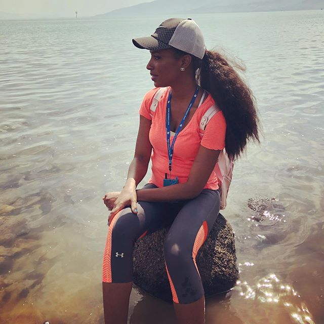 Having the opportunity to put my feet in the same water that Jesus walked on, was beyond a blessing. I was honored and grateful 🙏🏾 #seaofgalilee #miracle #god #jesus #israel #blessed