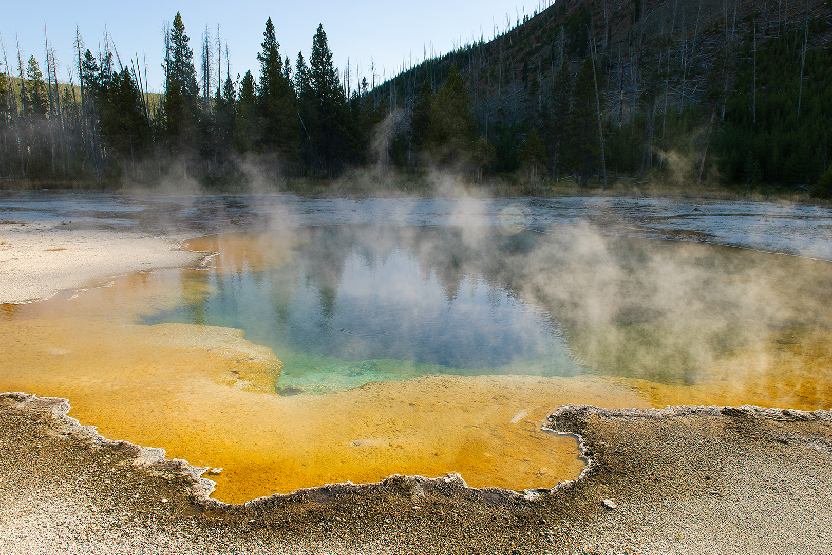 Emerald Pool, Black Sand Basin 