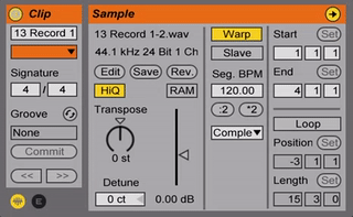 "warp" decouples your audio's pitch & speed. this could result in distortions in your interview, so make sure it gets turned off