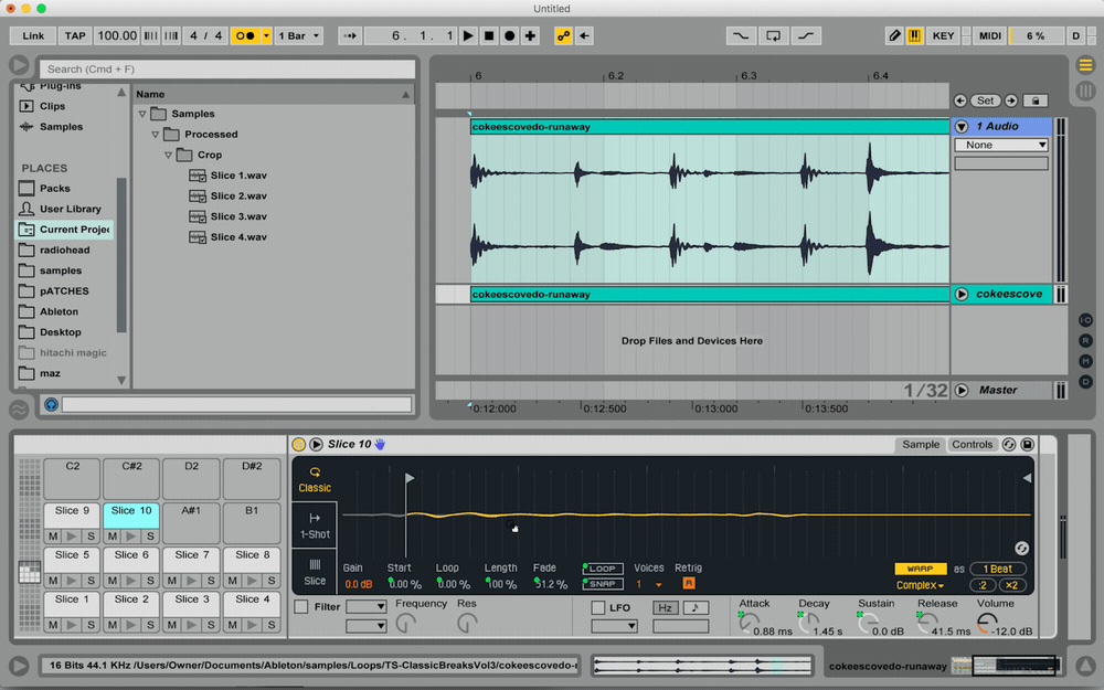 multiple ways to save clips as samples in ableton live — pATCHES