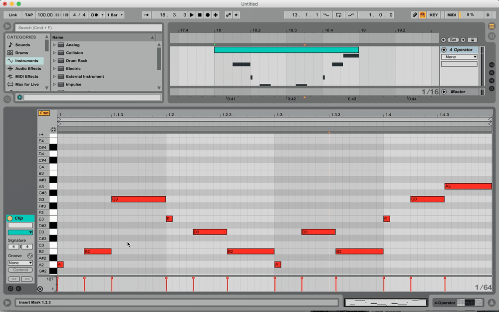 piano roll variation in ableton live — pATCHES
