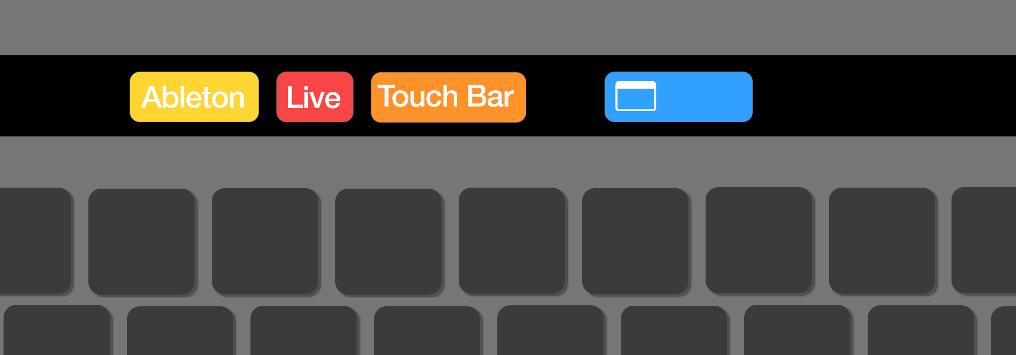Ableton Live Touch Bar for MacBook Pros — pATCHES