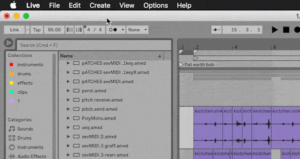 002 ableton live freeze flatten shortcut menu.gif