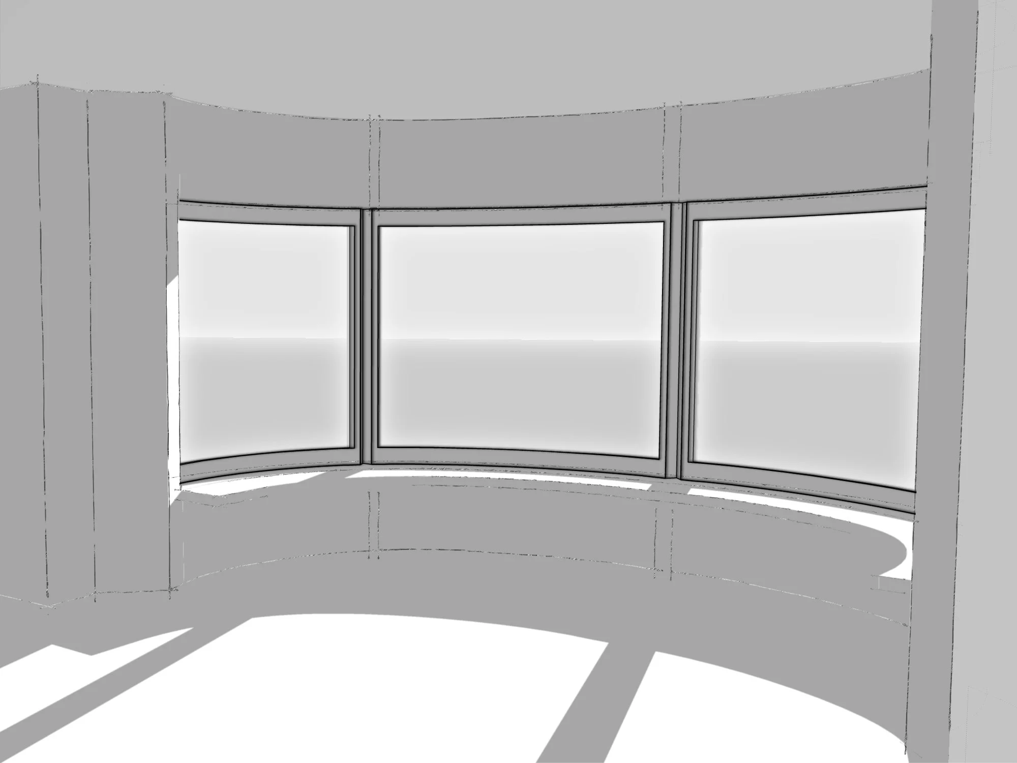 Curved Window Blinds