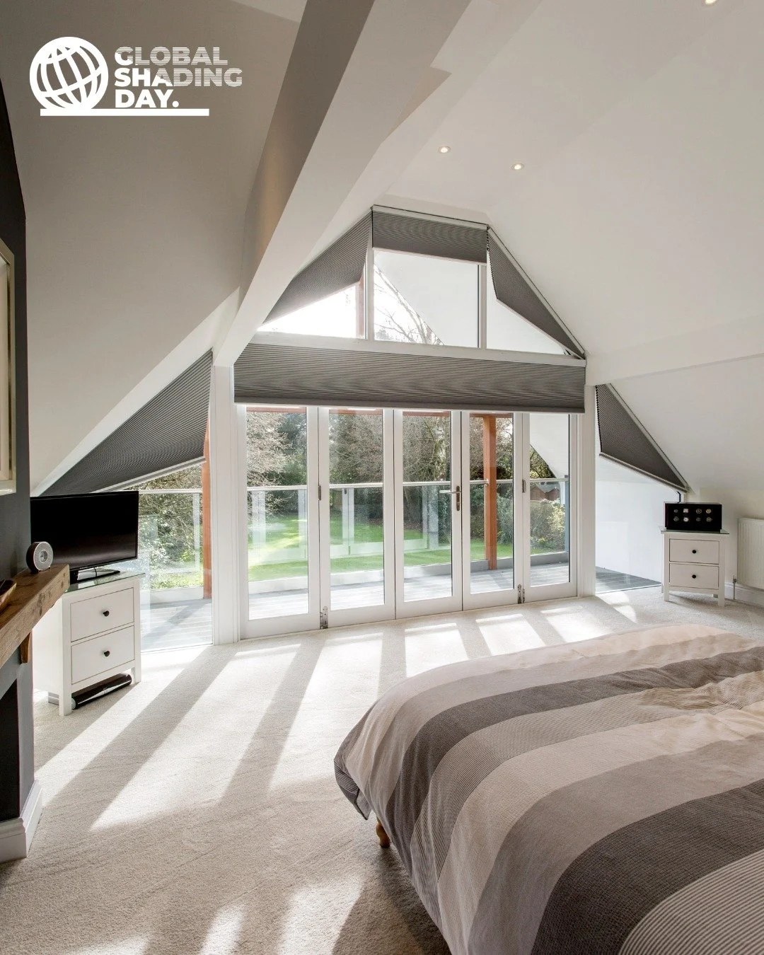 Shading makes a difference this #GlobalShadingDay ⛅️

Discover the benefits - search Global Shading Day 🔎

#ShadingMakesADifference #GrandDesignBlinds