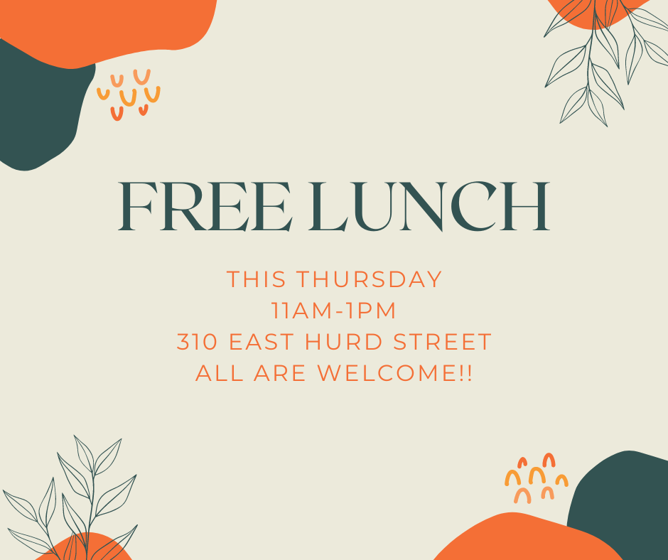 Thursday Free Lunch
