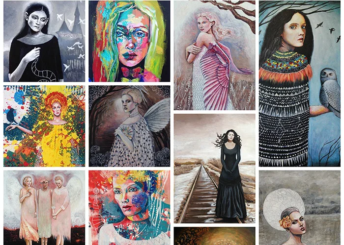 Art exhibitions can be virtual.