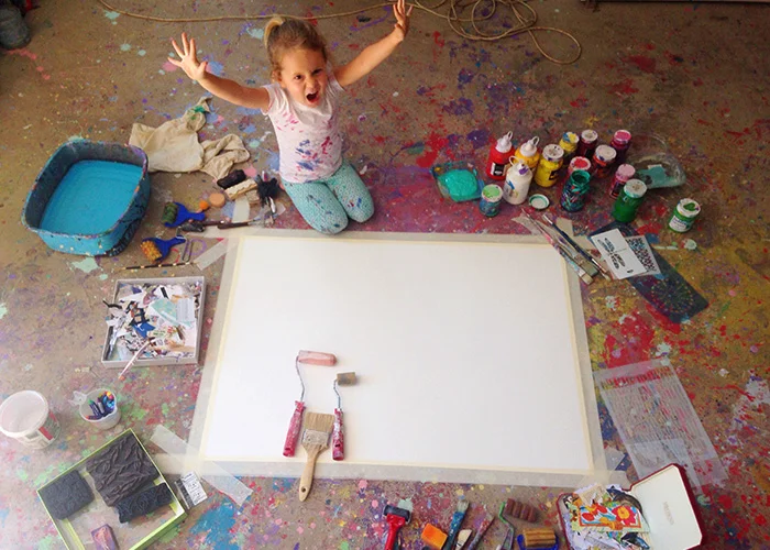 Students work and testimonials from Fearless Expression