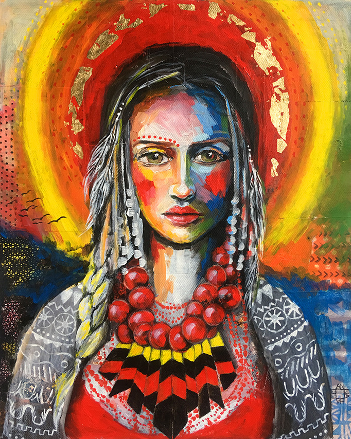 Warrior - I battle - I win - by Annie Hamman.jpg