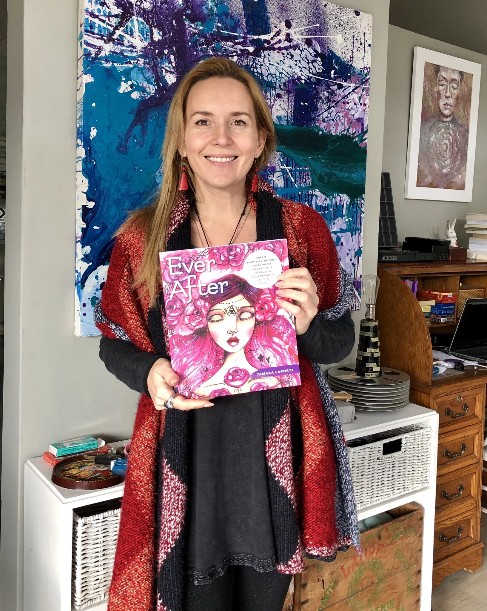 My artwork in Tam’s 2nd book plus giveaway! :)