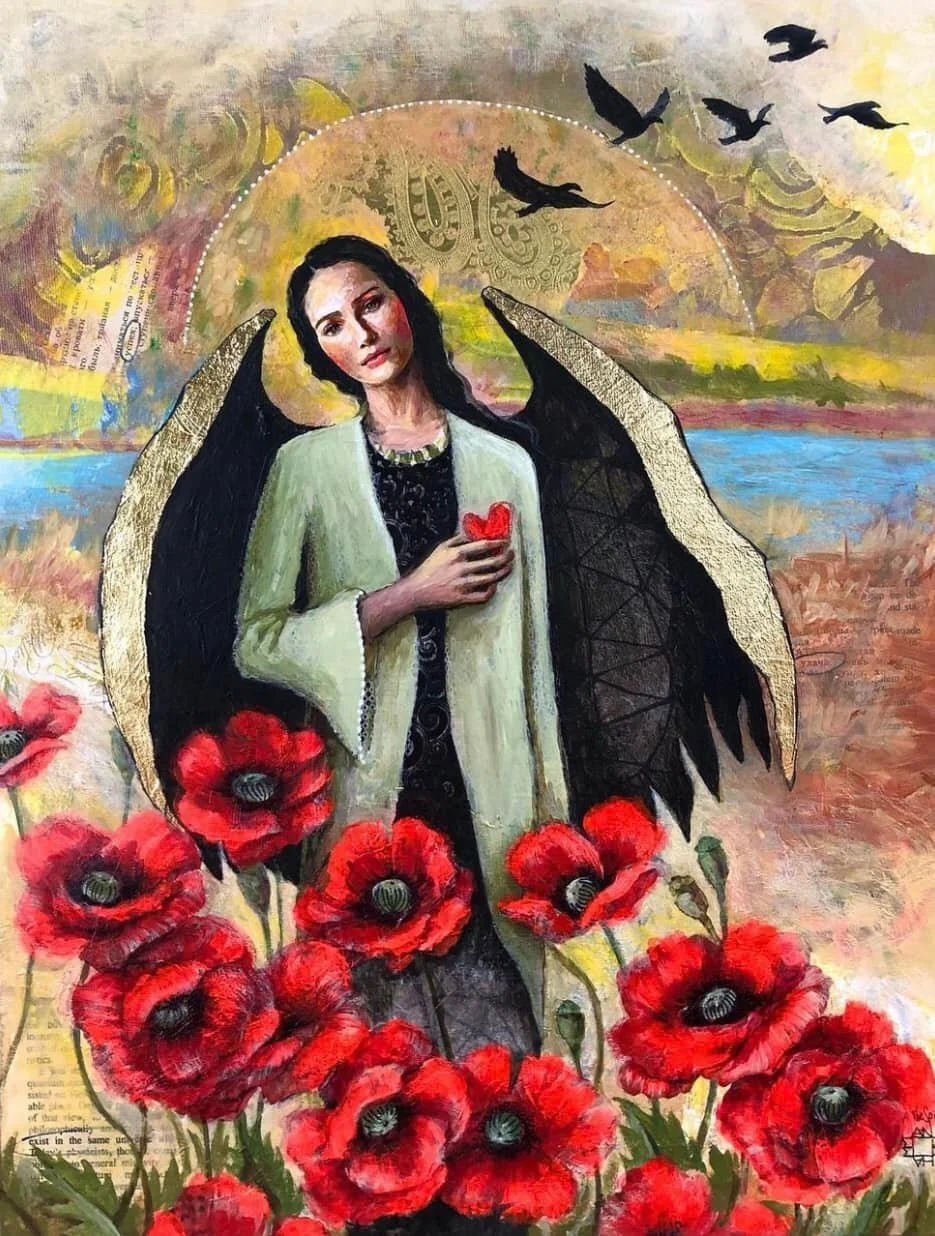 In the field of ravens - by Annie Hamman.jpg