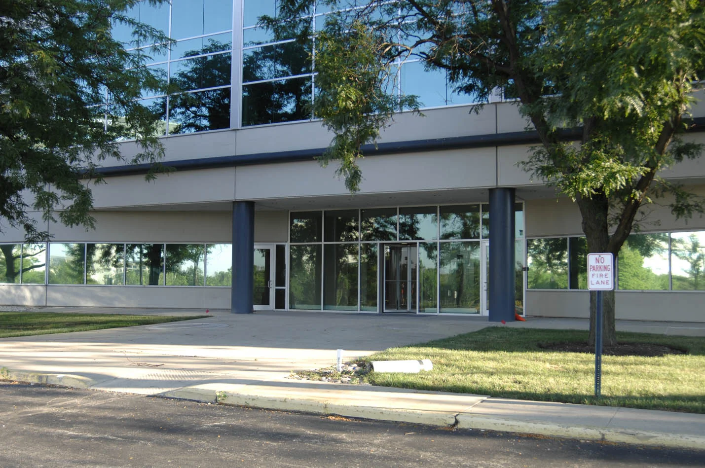 Existing Building Entrance (Before)