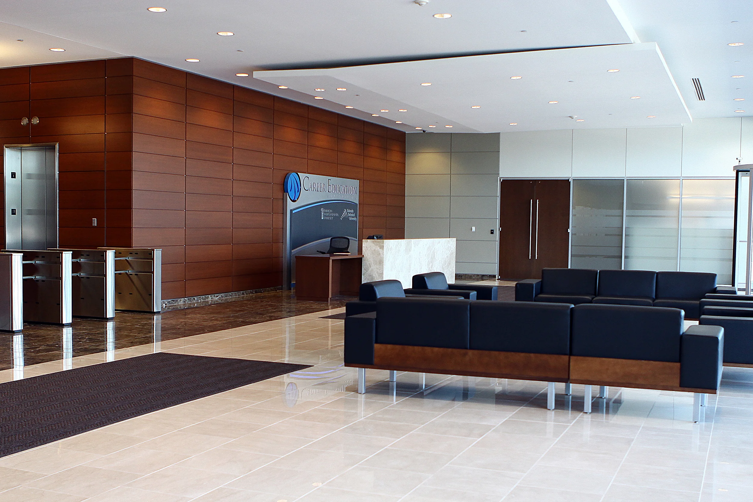  New Entry Lobby Finishes and Furniture 