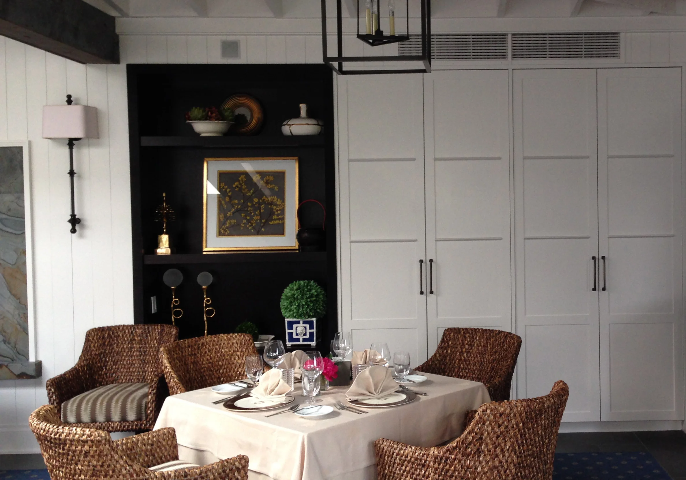 West Grill Built-In Shelving and Storage