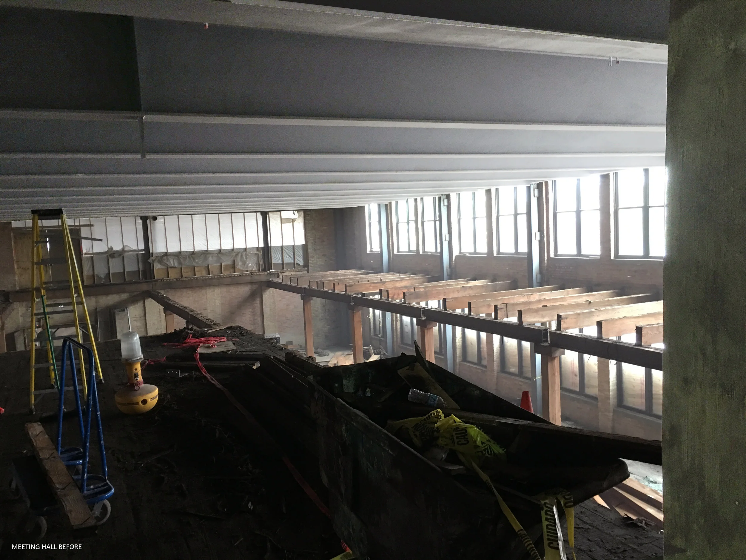  Meeting Hall Construction | Timber Salvage 